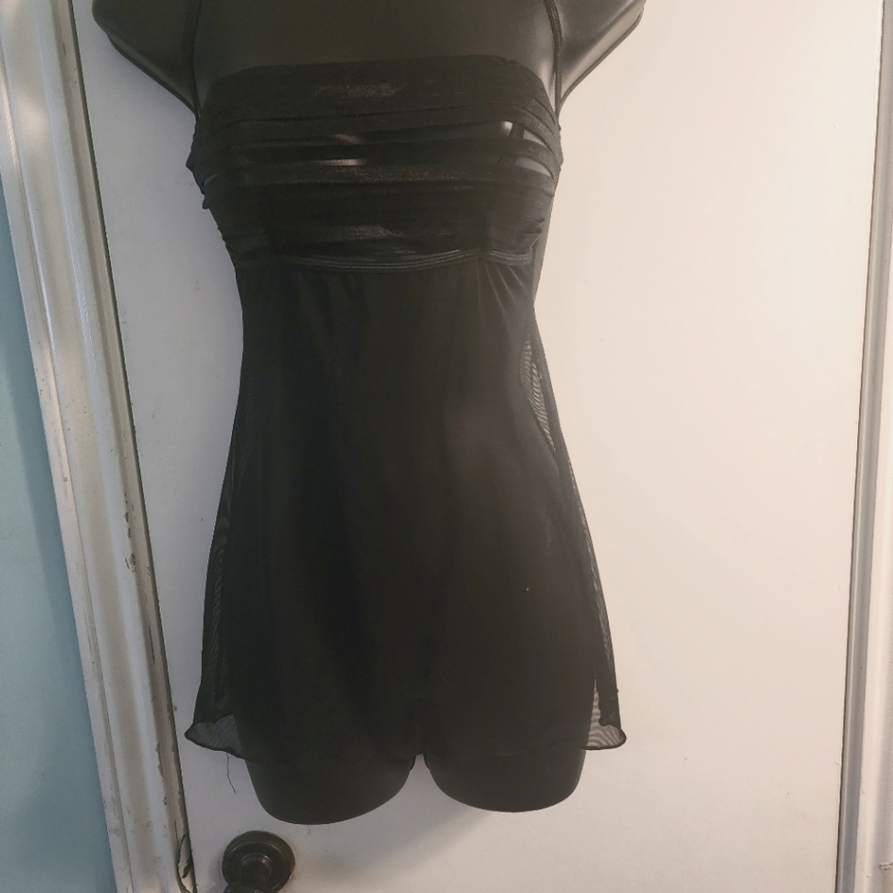 Dreamgirls lingerie dress, black, M/L